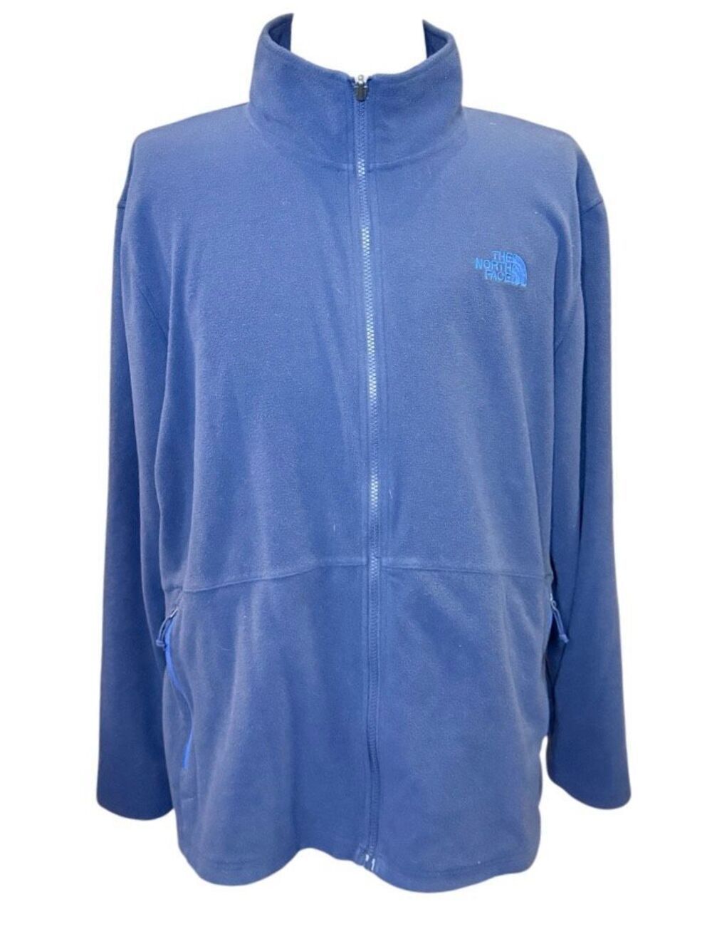 The North Face Men’s Full Zip Fleece Jacket XXL Blue